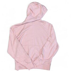 Oversized Y2K Pink Hooded Sweatshirt
